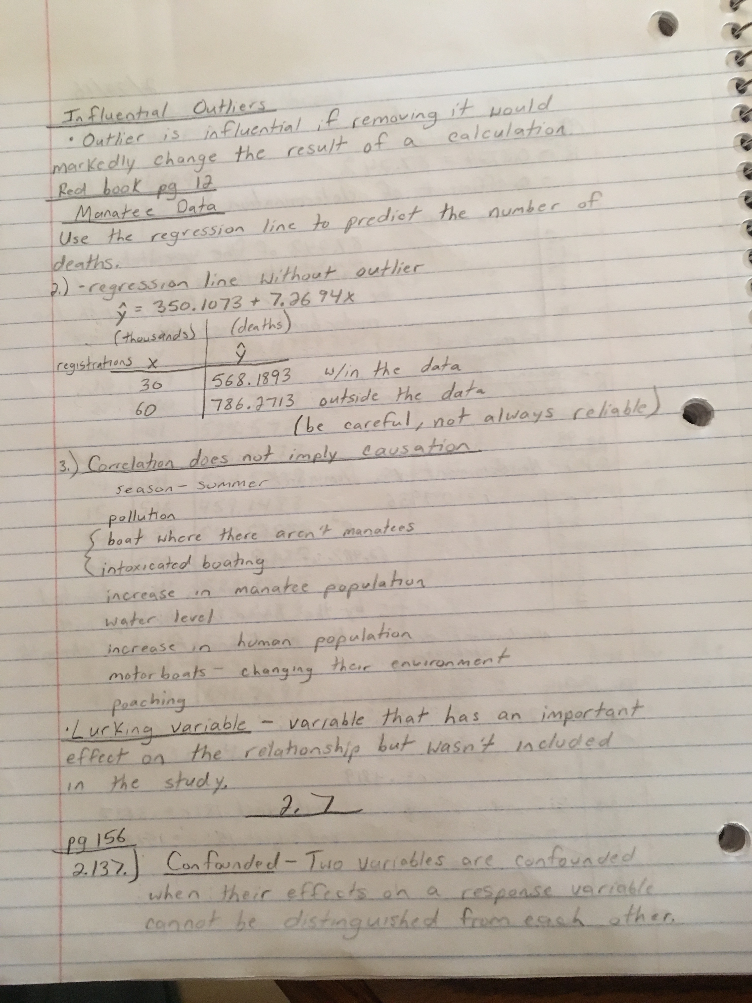 Math 201 Statistics Week 4 Notes