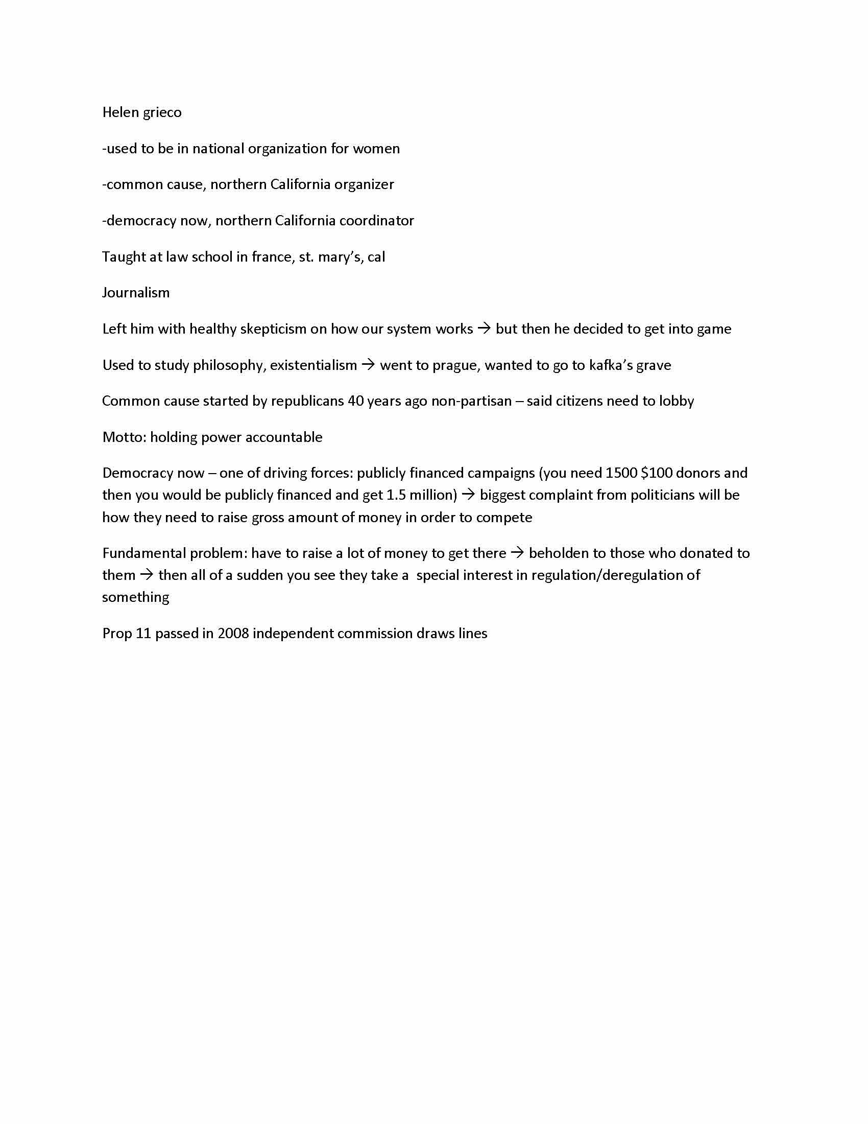 Undergraduate Colloquium on Political Science