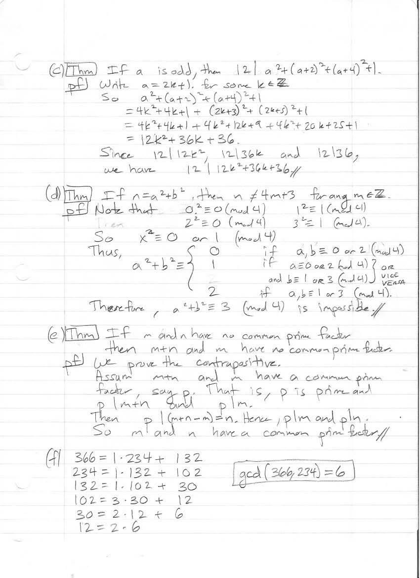 MATH REASONING