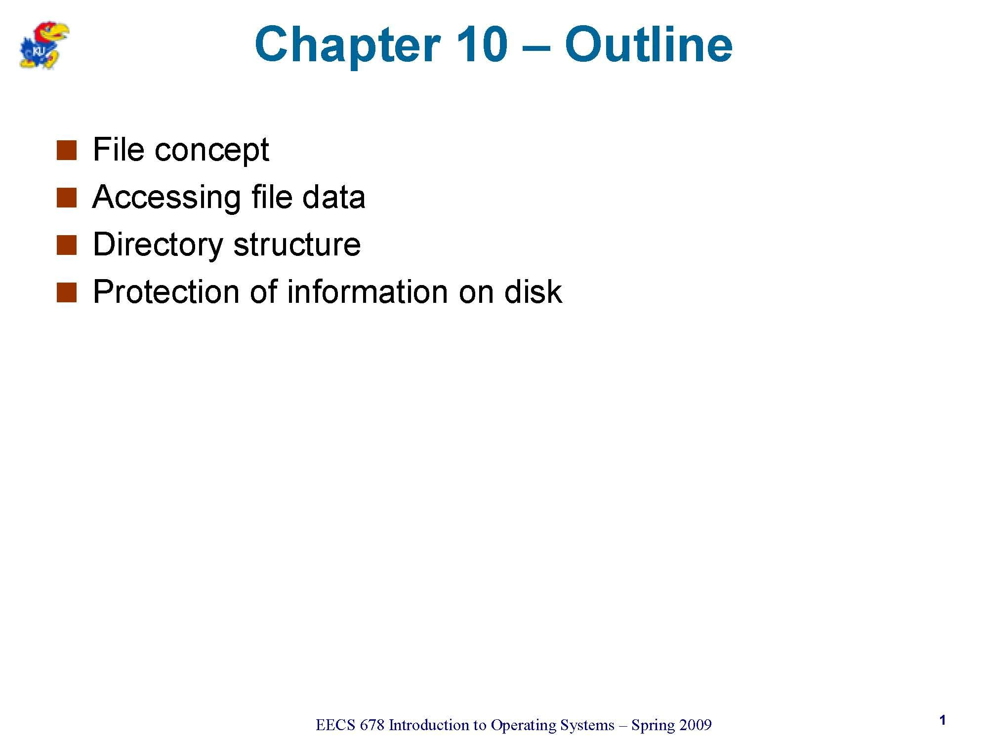 Introdctn to Operating Systems