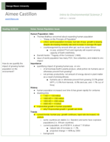 Human Population Issues- Importance, History, Trends