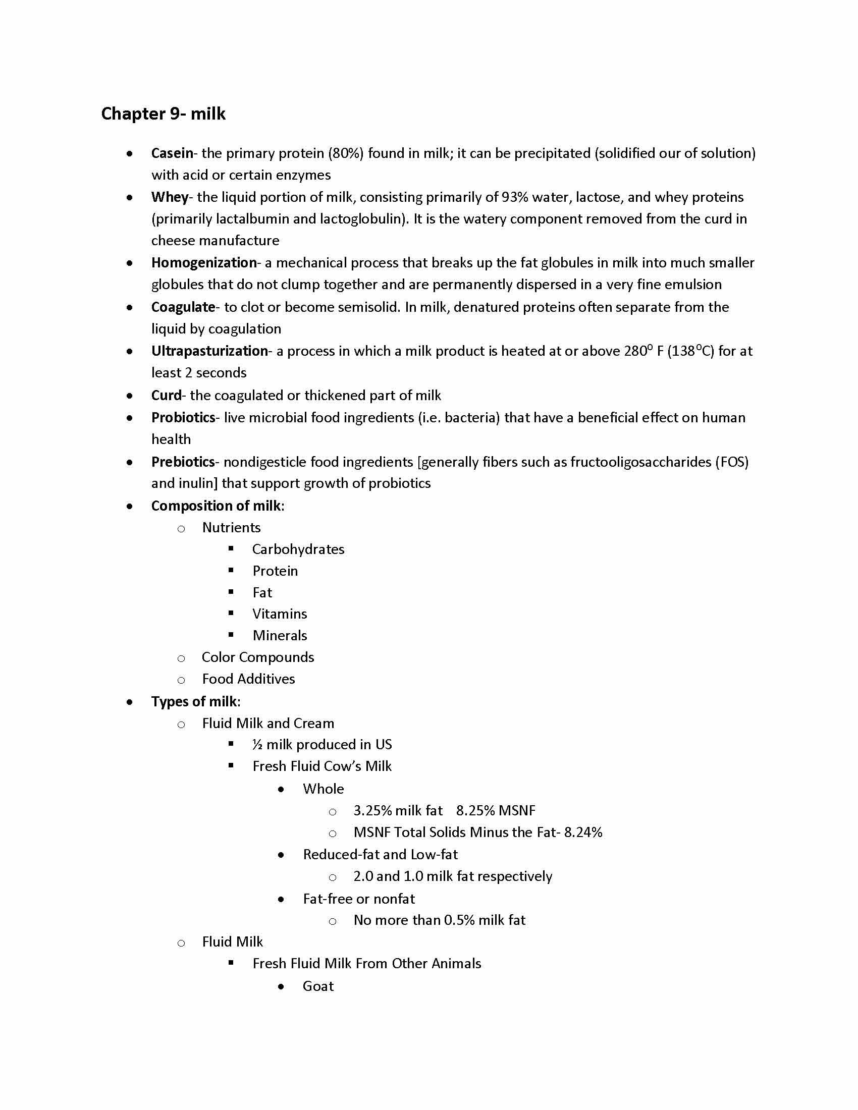 Honors Food Prep and Mgmt