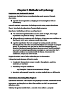 CH 2 Reading Notes