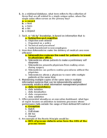 In Class Exam 2 Study Guide