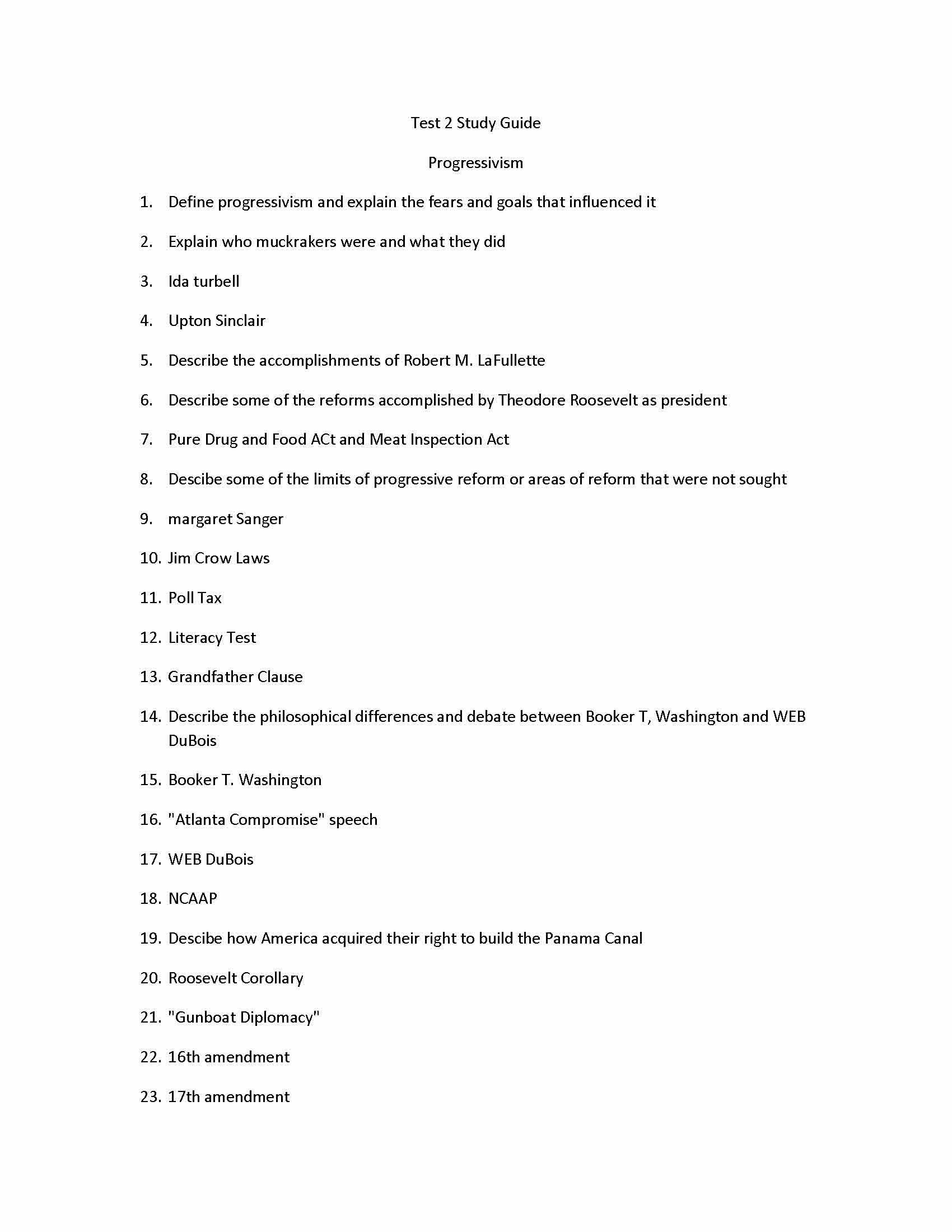 U.S. History Since 1865