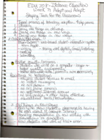 EDU708 Distance Learning Week 7 Adopt and Adapt