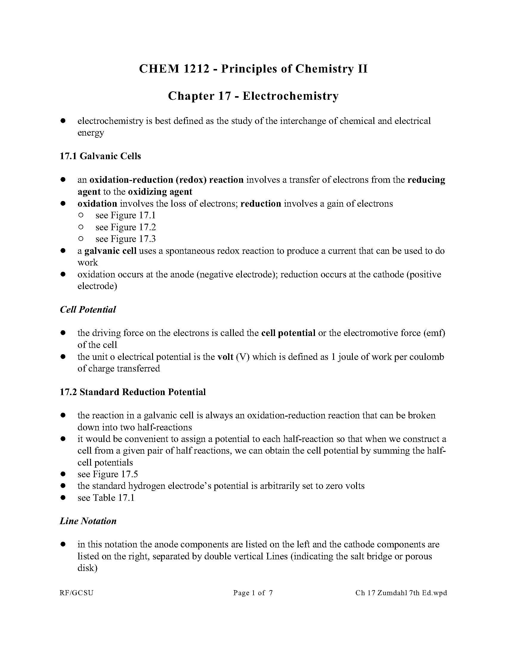 Principles of Chem II