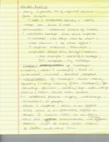 Week 1 Notes (Class and Chapter)