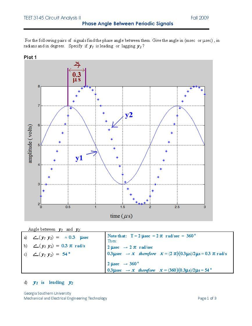 Circuit Analysis II
