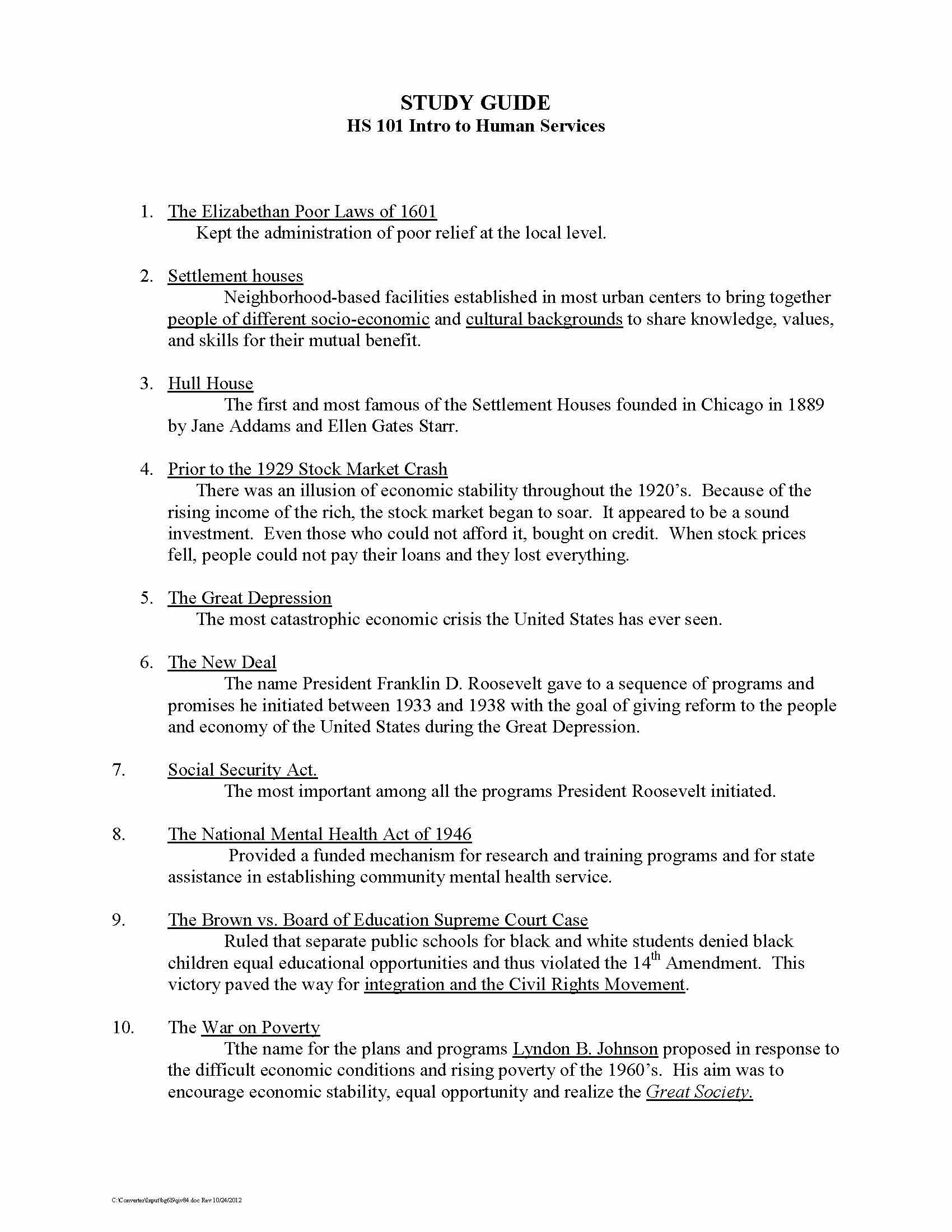 Intro to Social Welfare