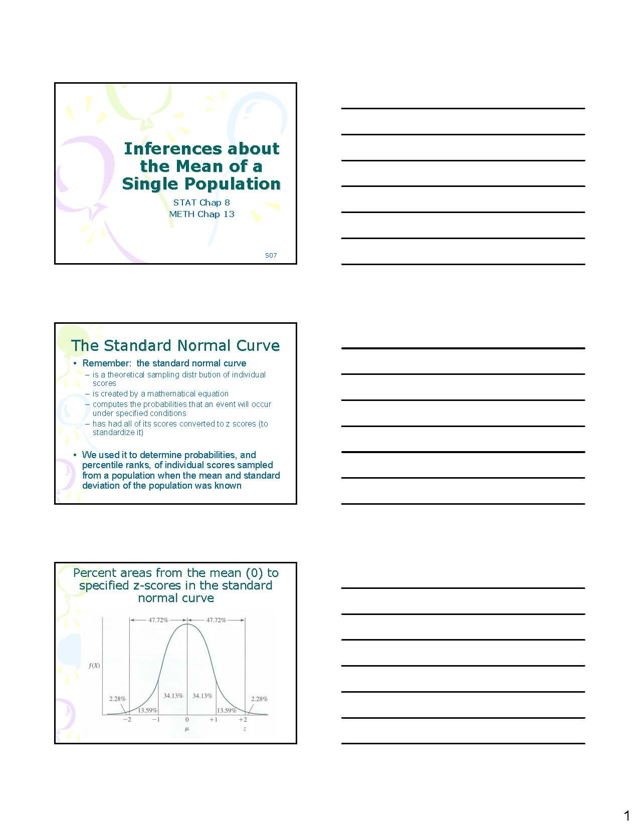 Psychological Research II