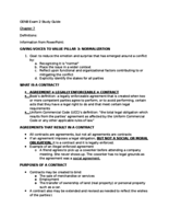 Study Guide for Chapter 7-8