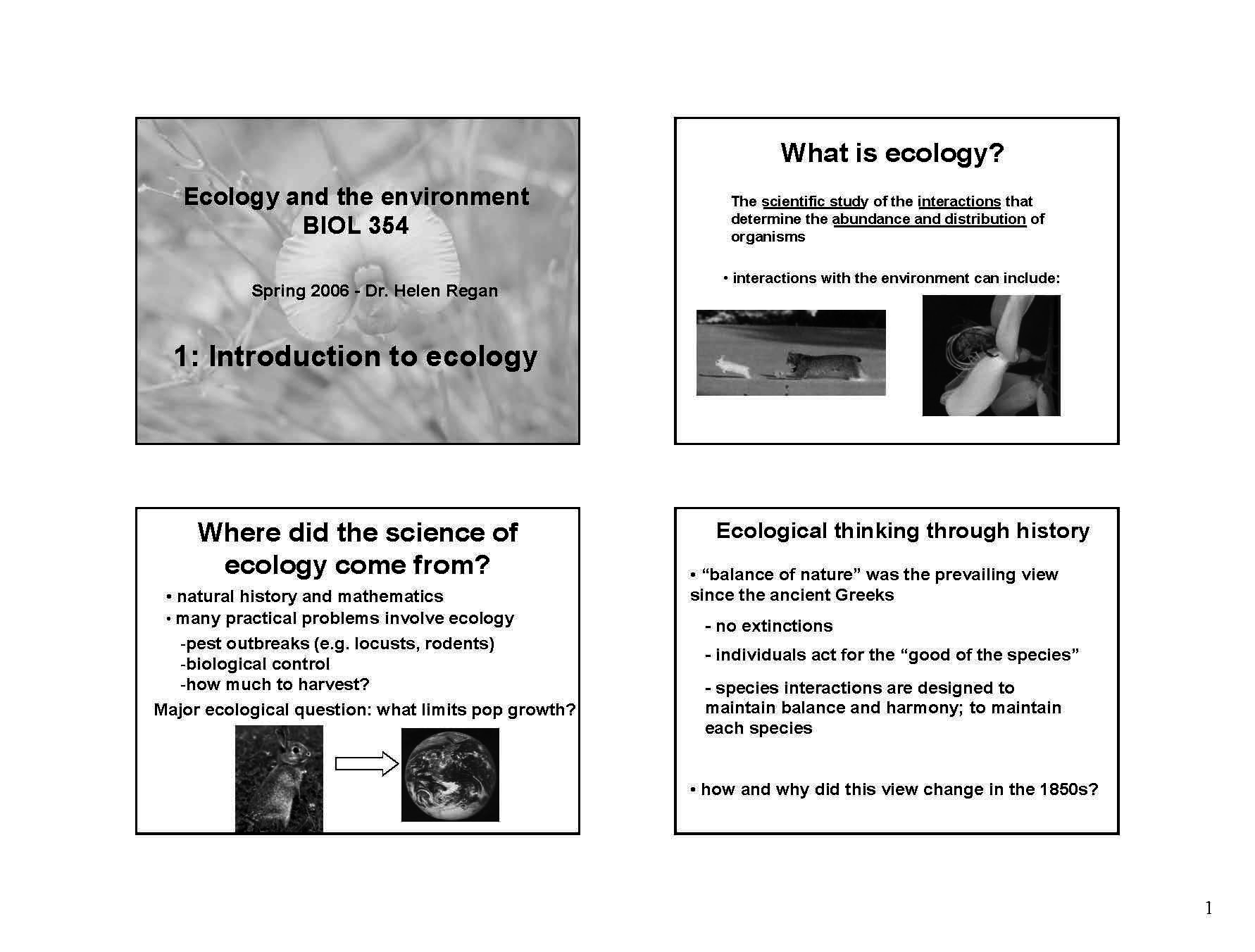ECOLOGYANDENVIRONMENT