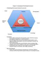 Chapter 5- Analyzing the Marketing Environment