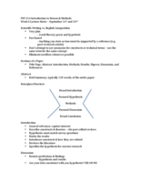 PSY 313 Week 4 Notes 