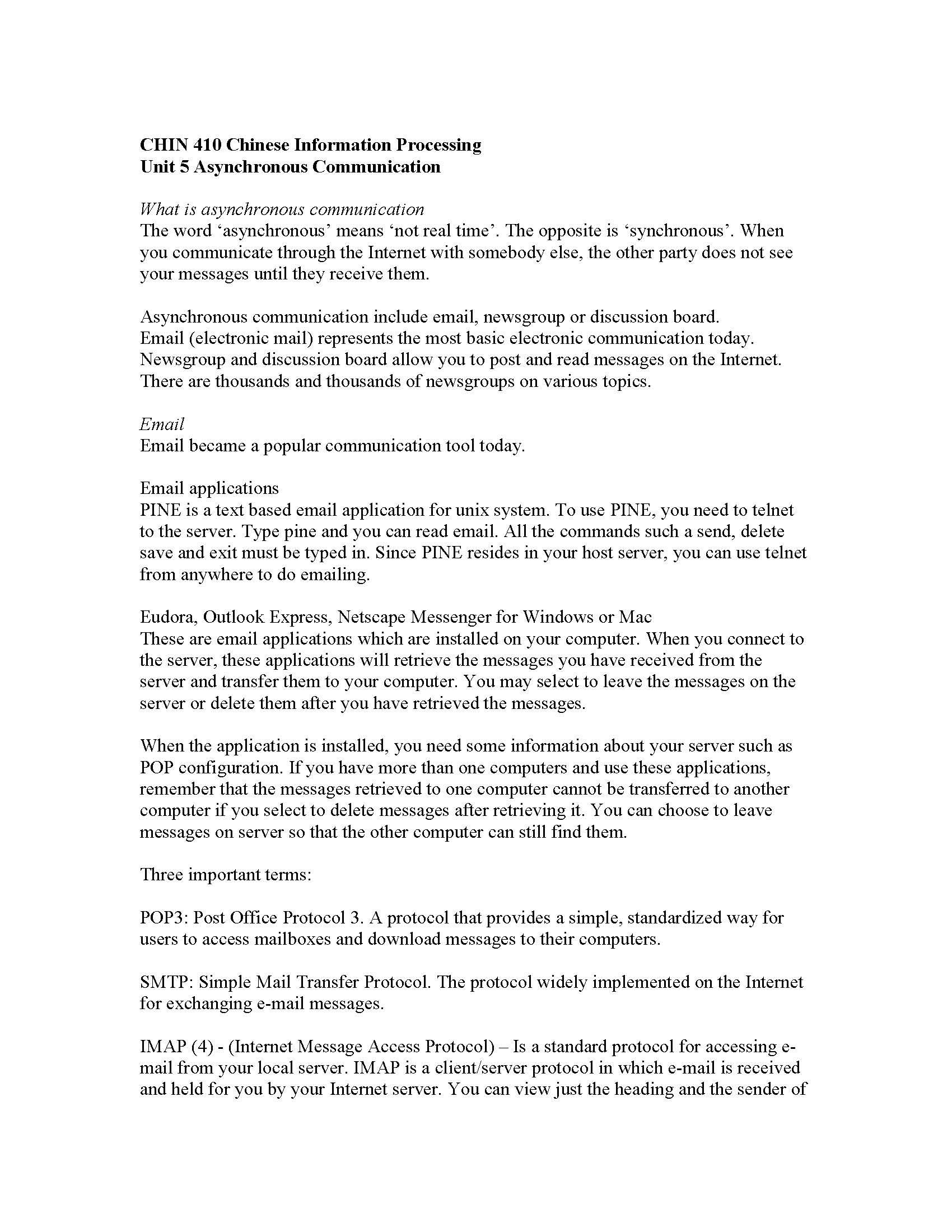 Chinese Information Processing