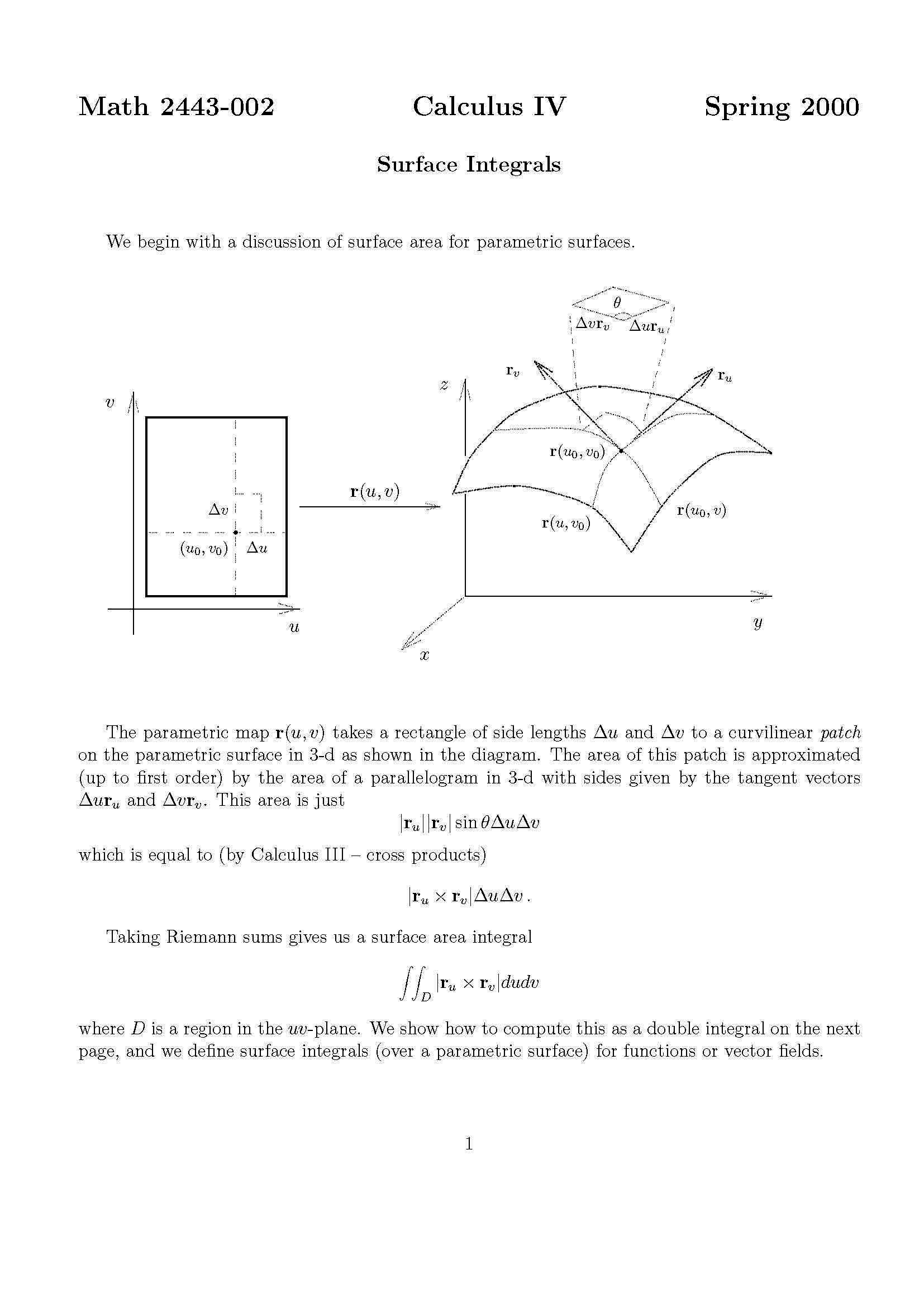 Calc & Analyt Geom IV (HONORS)
