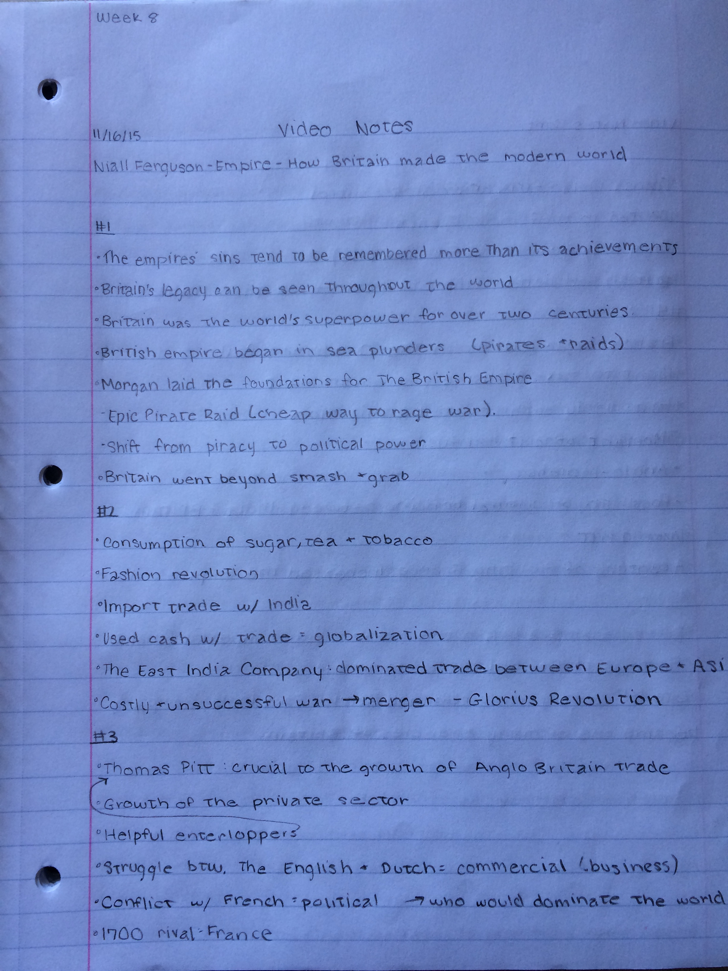 JSIS 200 Week 8 Notes