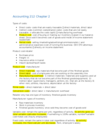 Entire Course Overview - Final