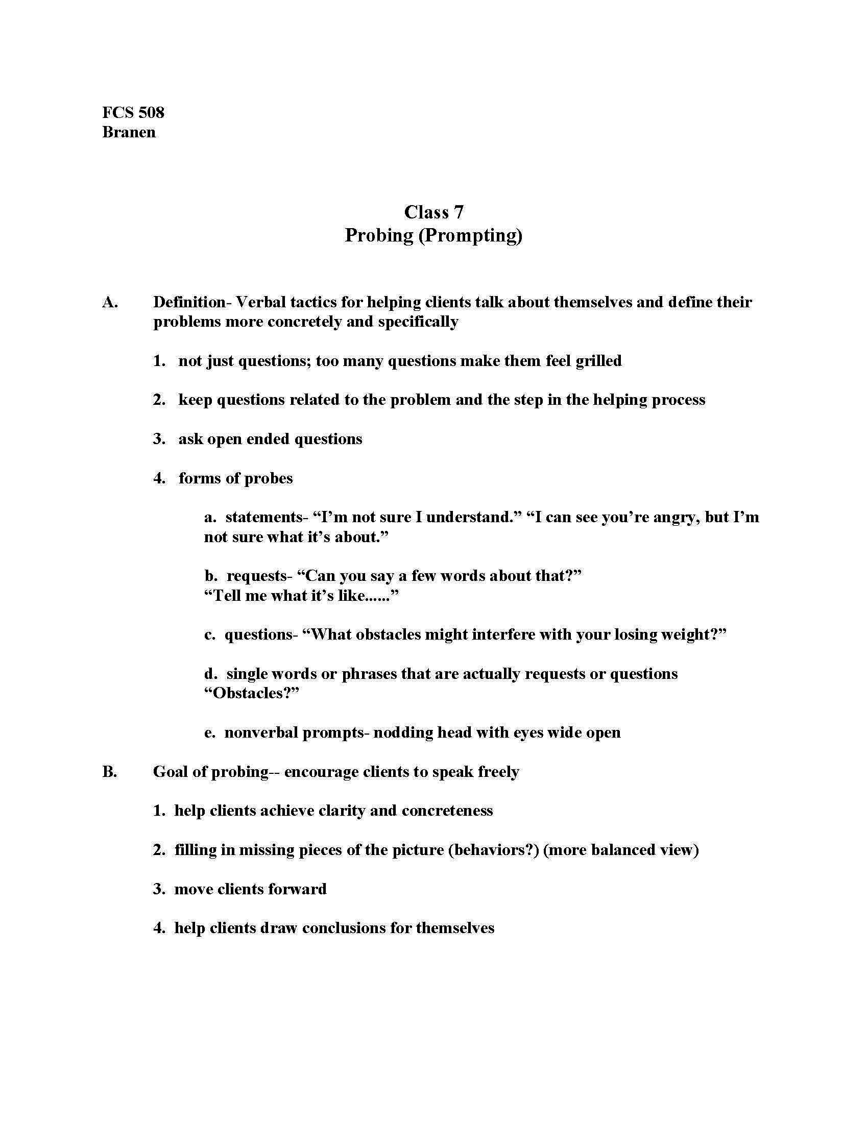 Helping Skills in Family and Consumer Sciences