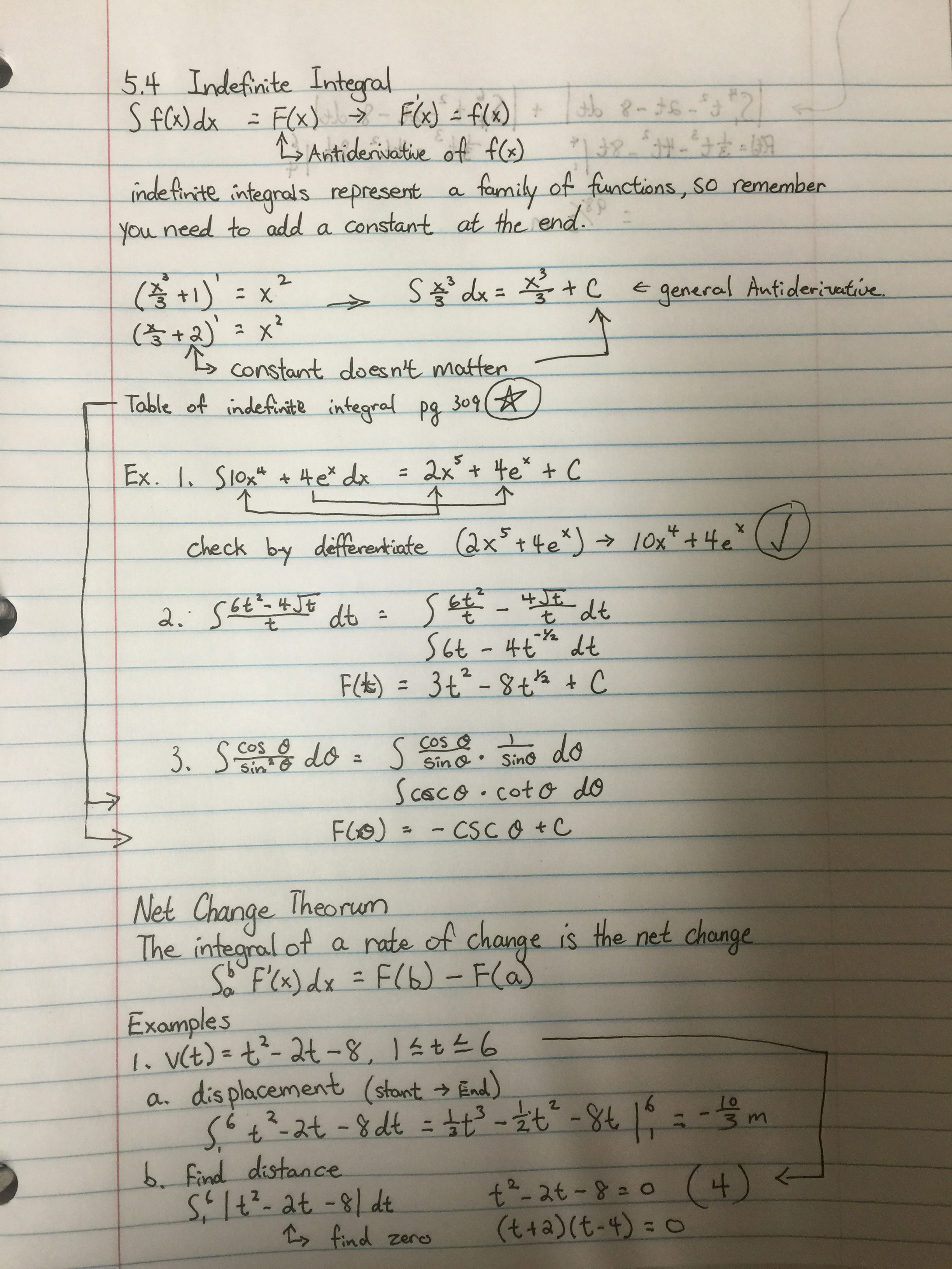 Math 132 5.3 &5.4