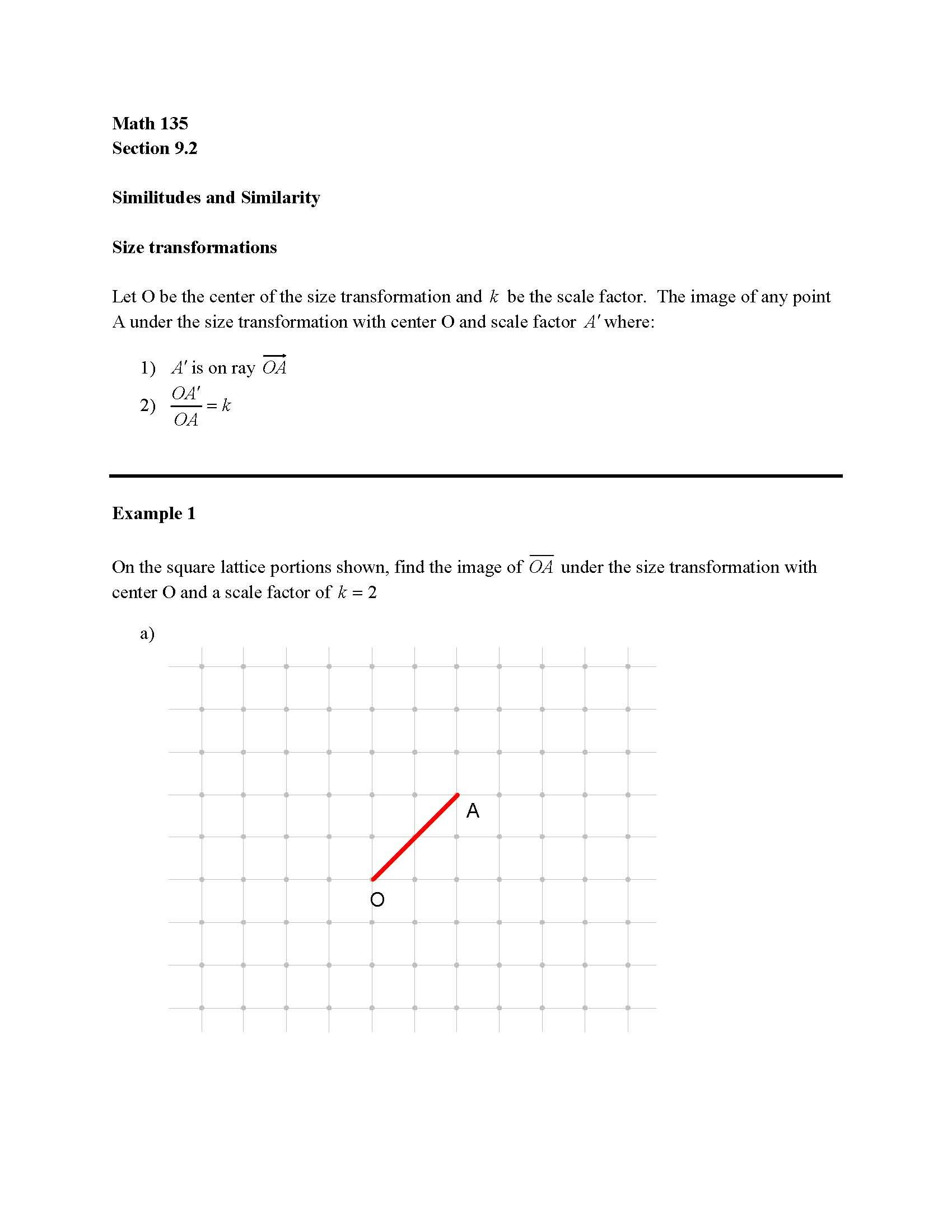 Fundamentals of Geometry