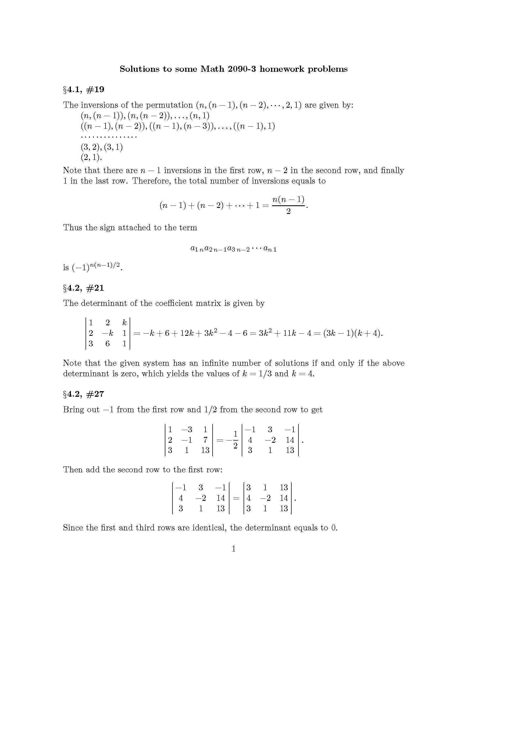 ELEM DIFF EQ & LIN A