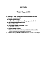 PSYC 316 Week 5 Notes