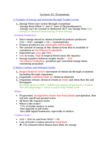 Bio Lecture 33: Ecosystem 