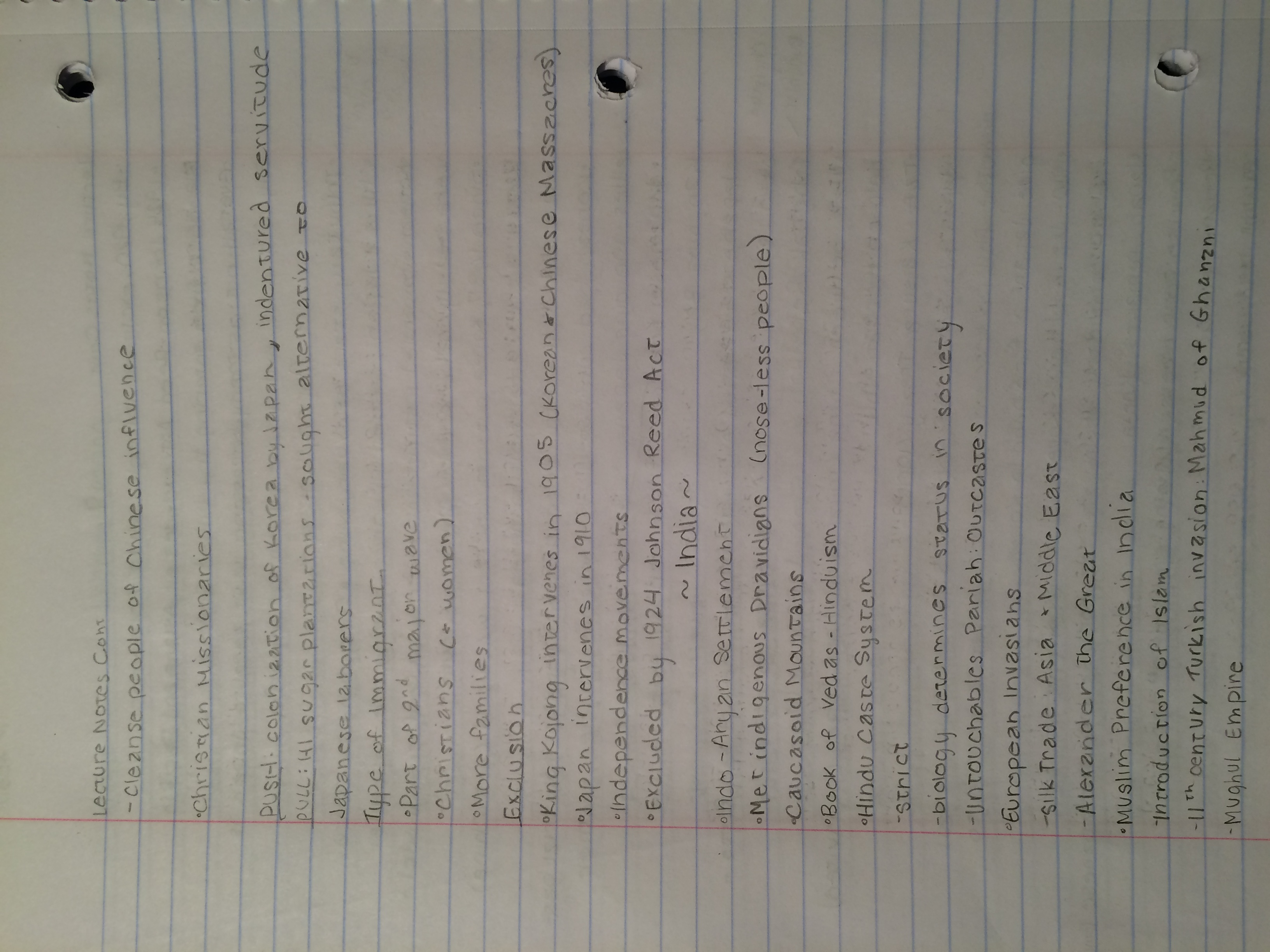 AES 150 Week 9 Notes