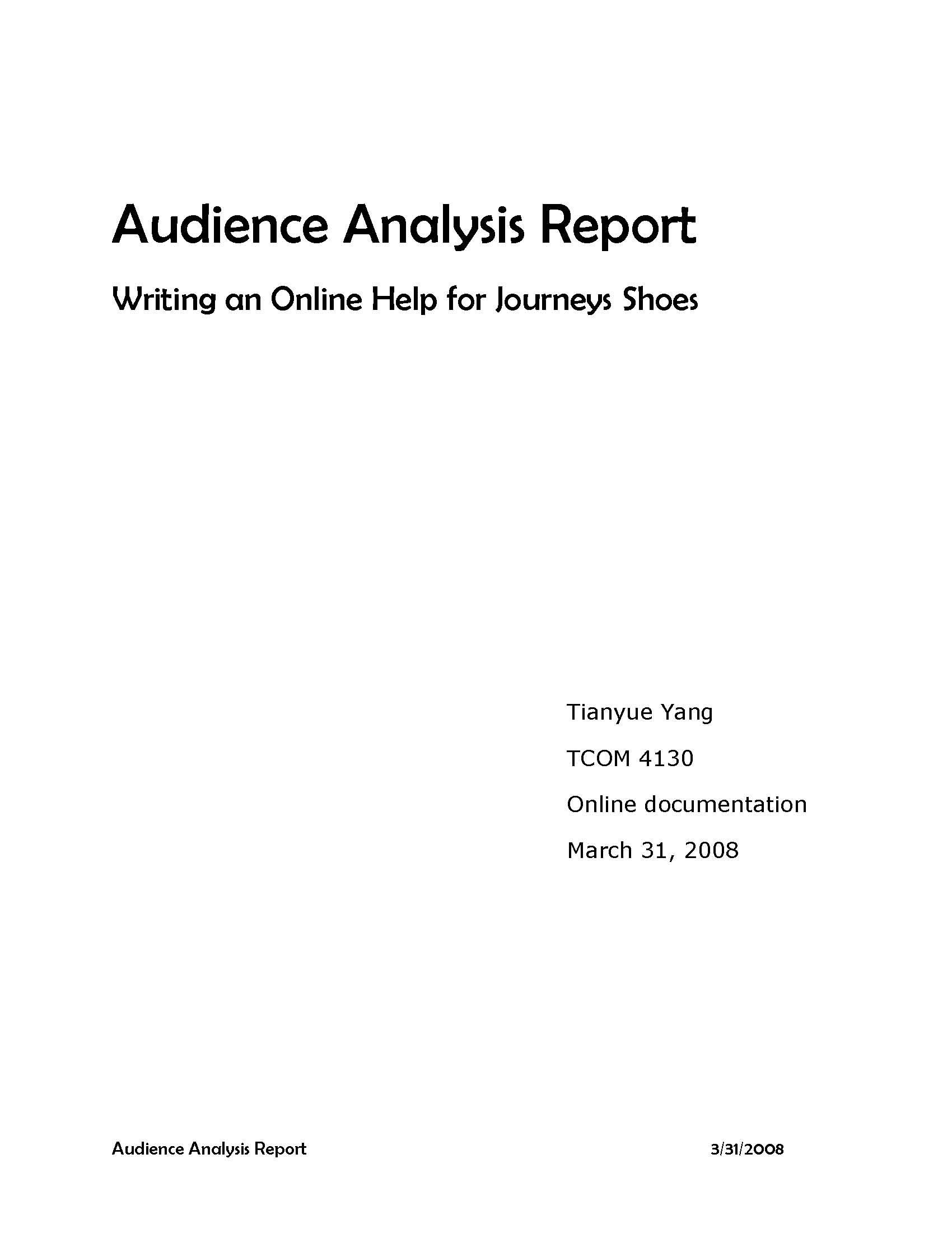 Online Documentation