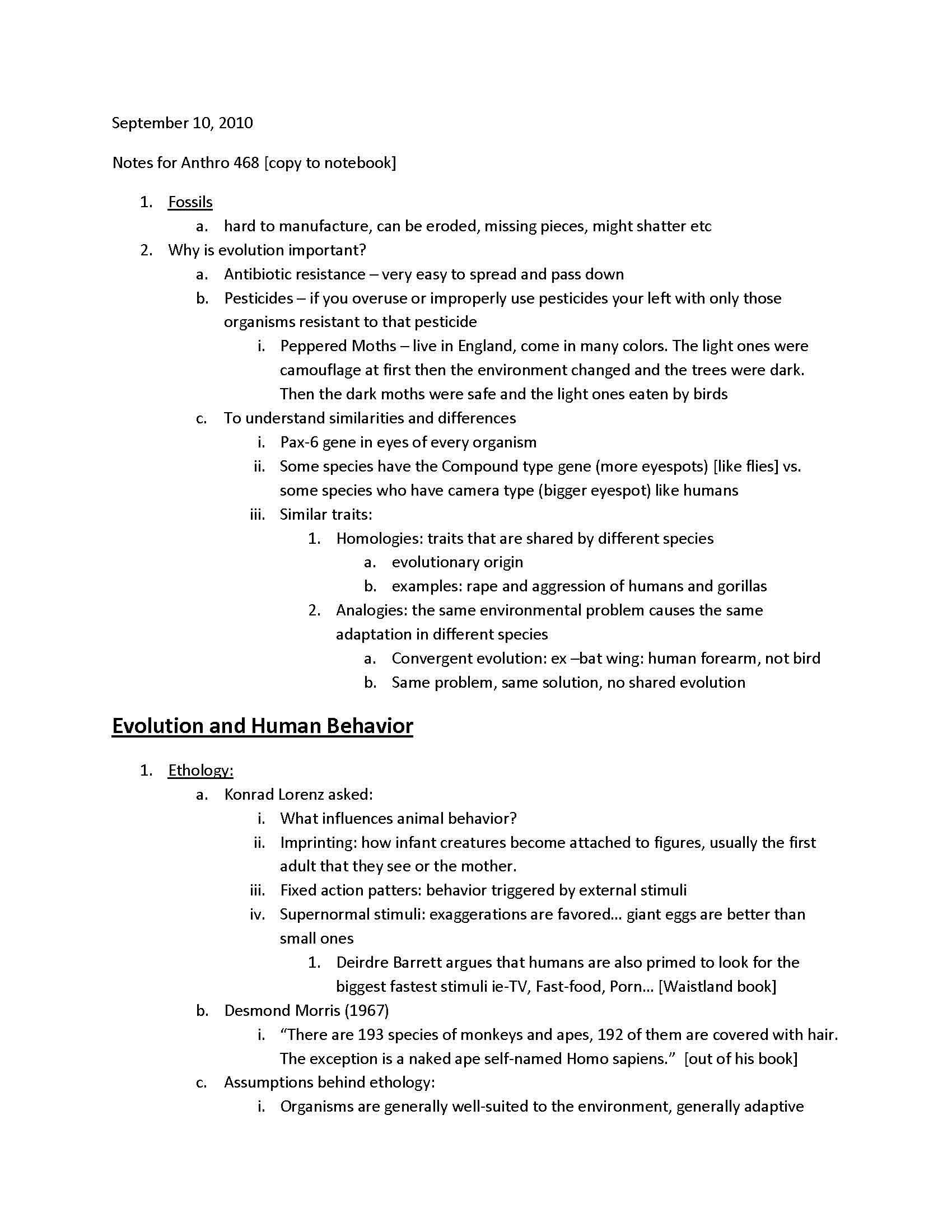 [T] Sex, Evolution, and Human Nature