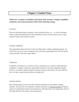 Chapter 5 Guided Notes