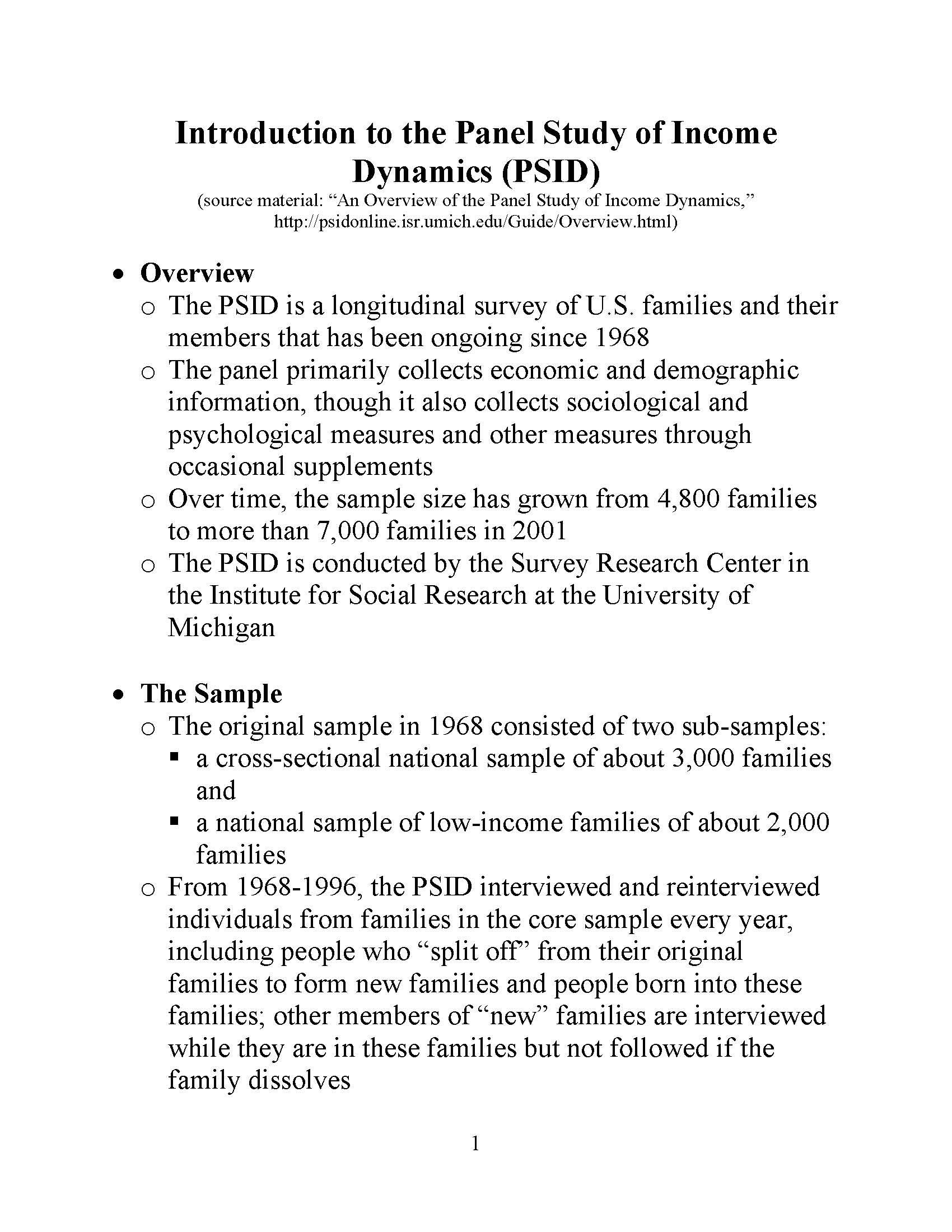 Data Methods in Economics