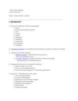 1305- General Biology Week 1