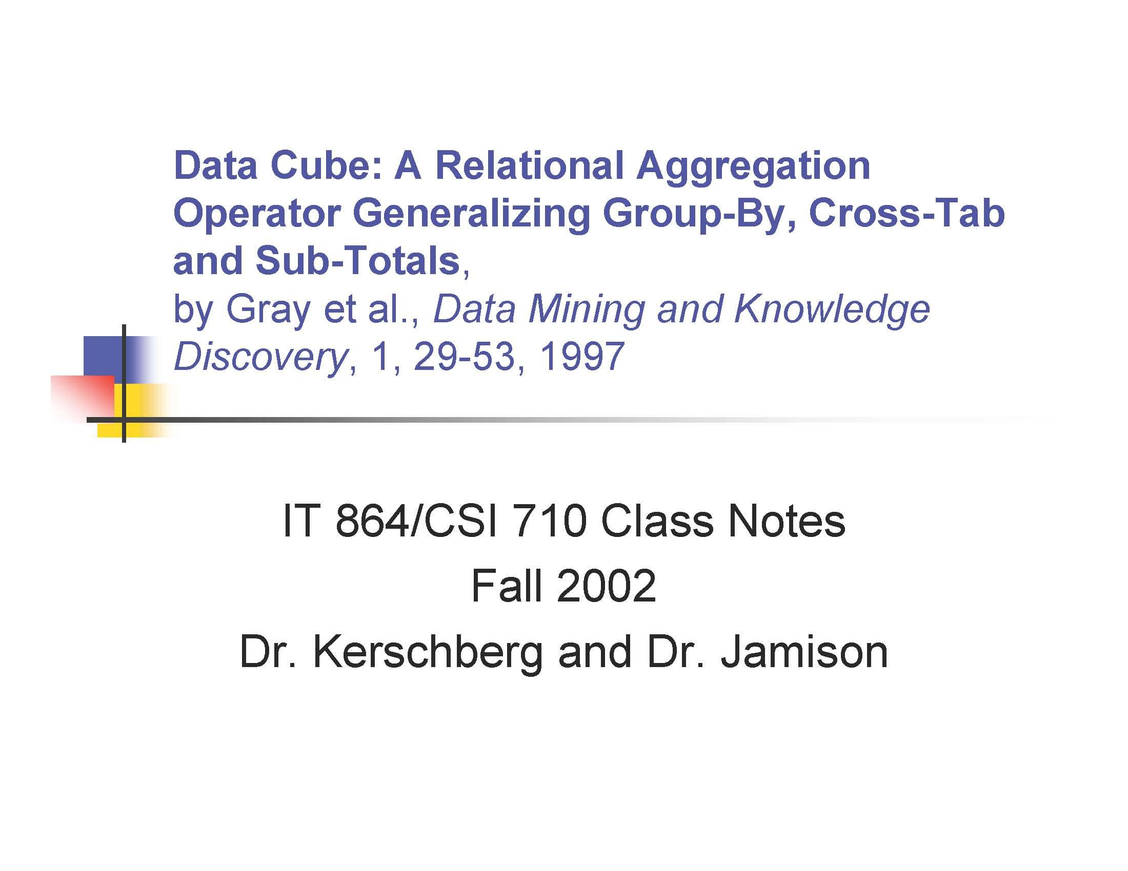 Scientific Databases