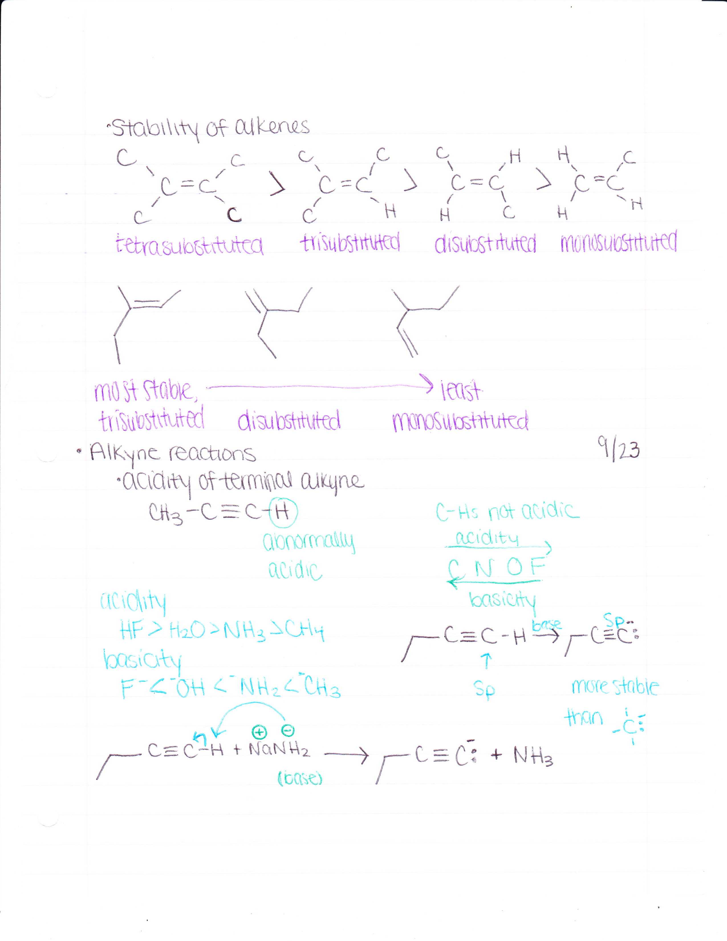O-Chem week 5 lectures