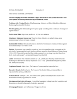 Social Problems Study List 3