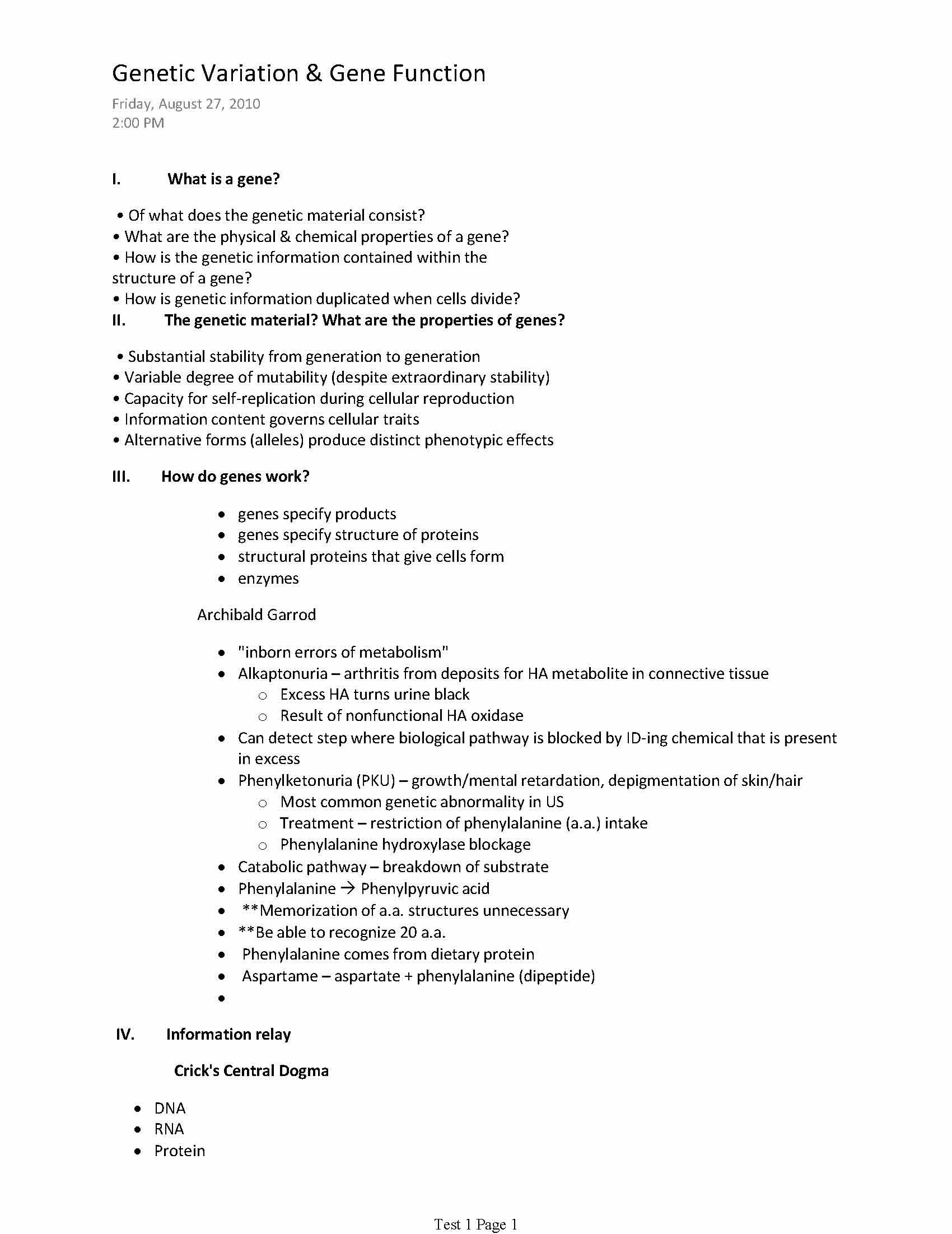 Genetics and Molecular Biology