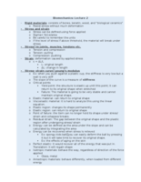 Biomechanics Lecture 2 notes