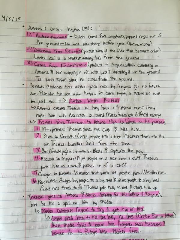 From Athens to Daedalus 