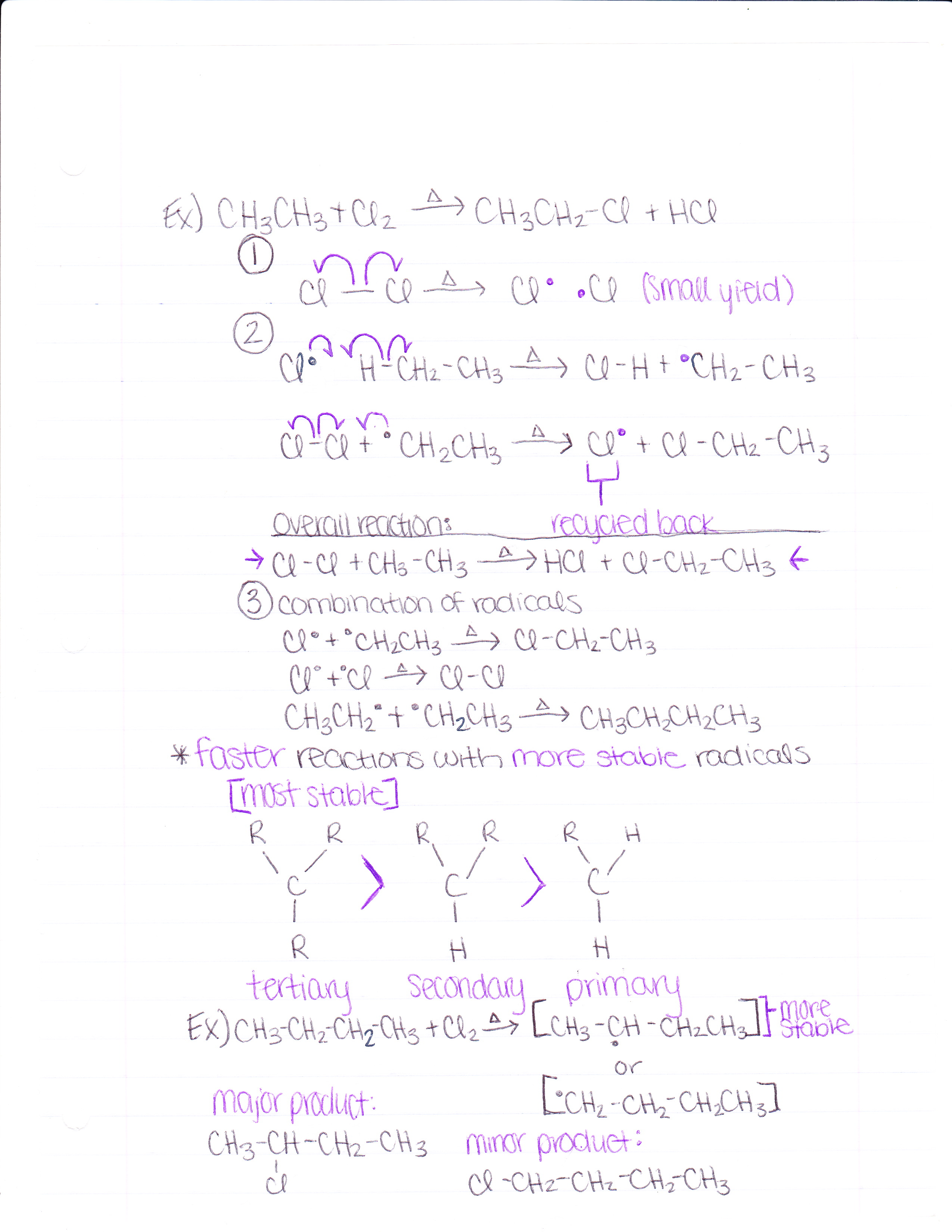 Week 4 O-Chemistry Lecture notes 9/14-9/18