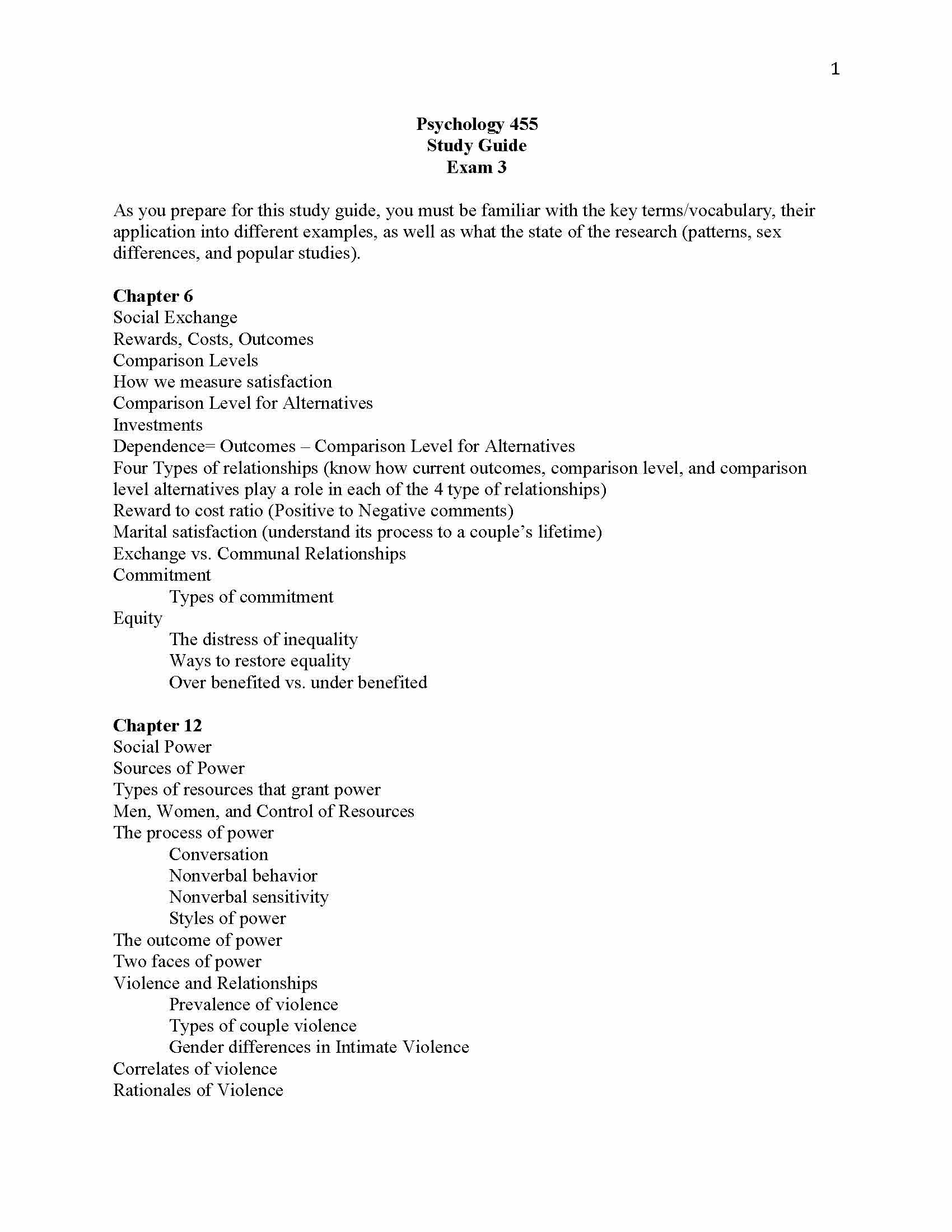 Human Sexual Behavior Relationships