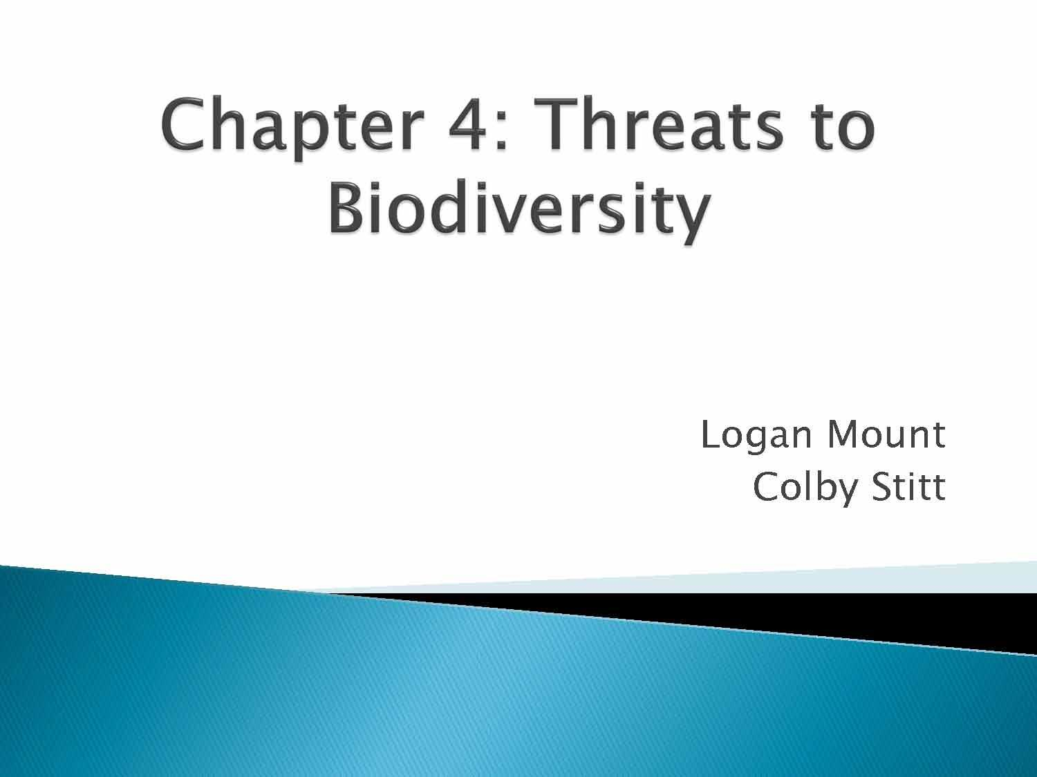 CONSERVATION BIOLOGY