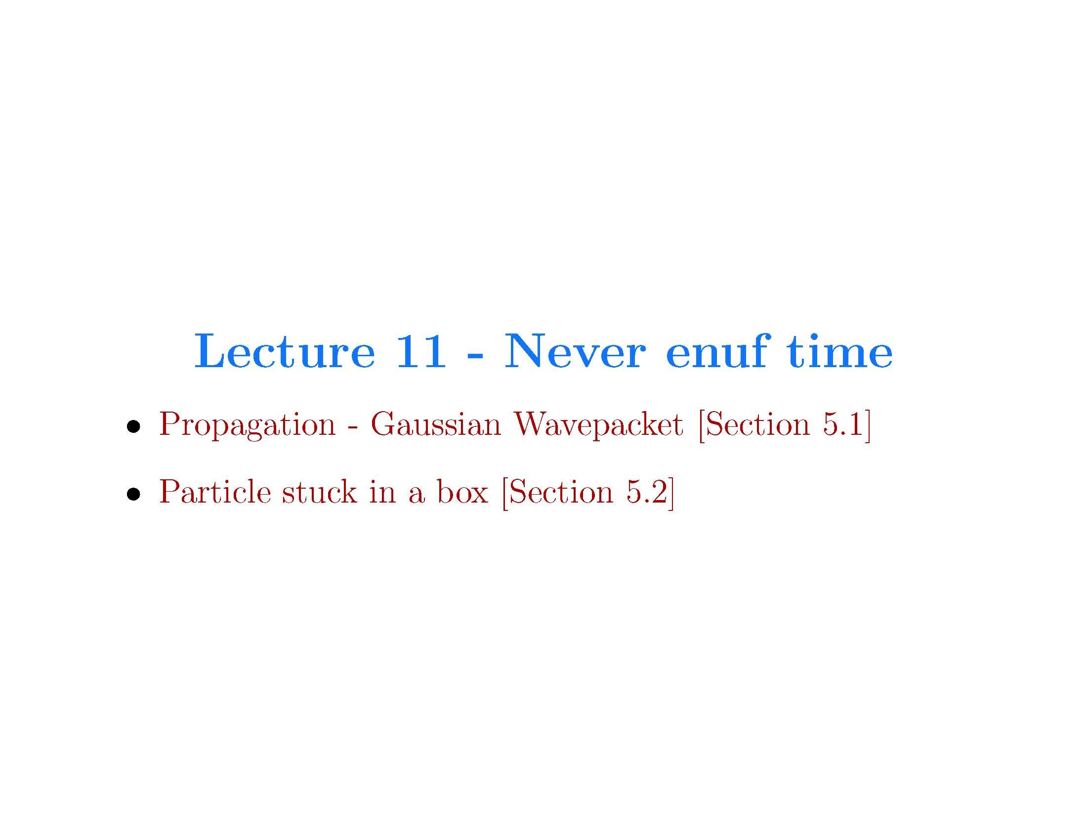 QUANTUMMECHANICS