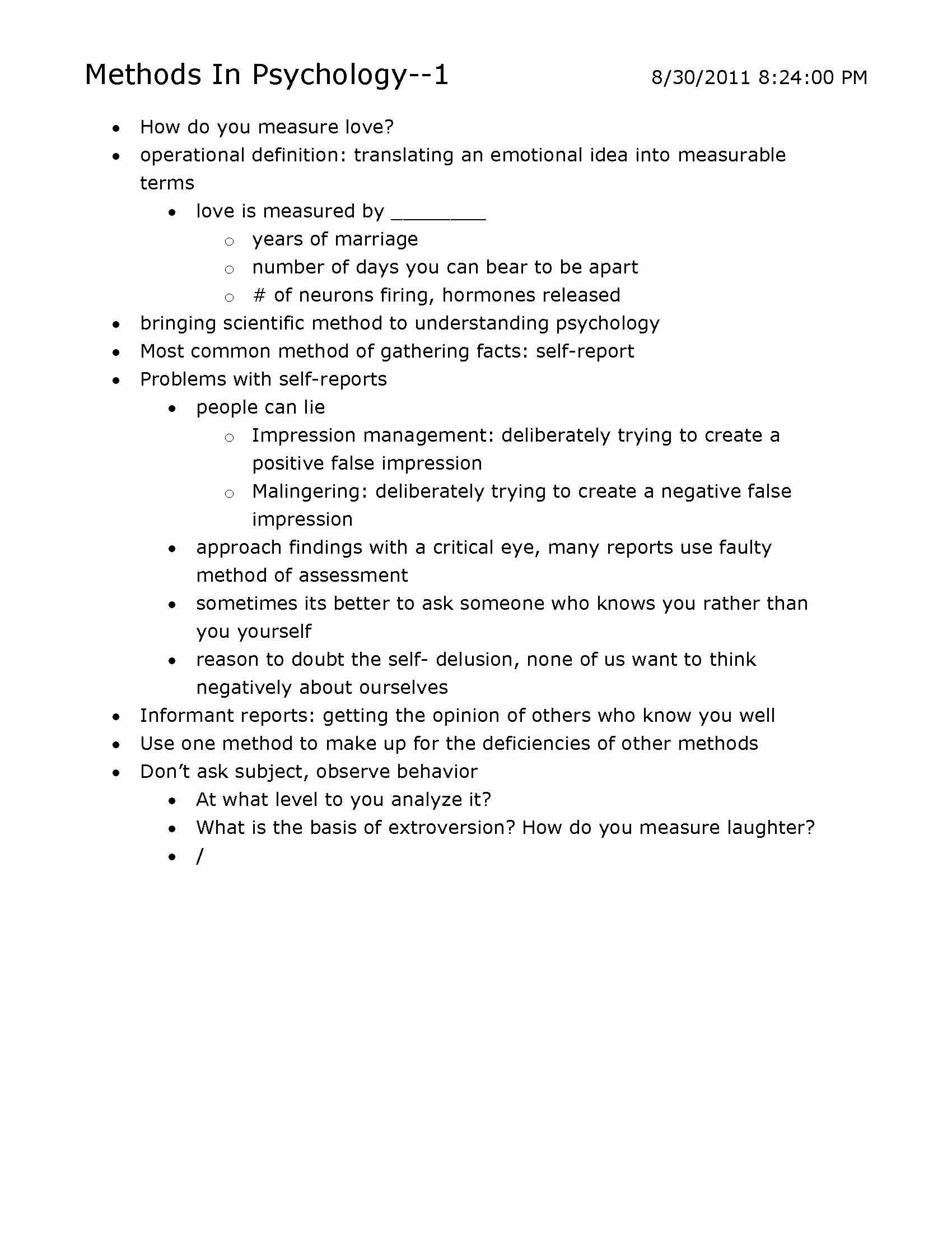INTRODUCTION TO PSYCHOLOGY