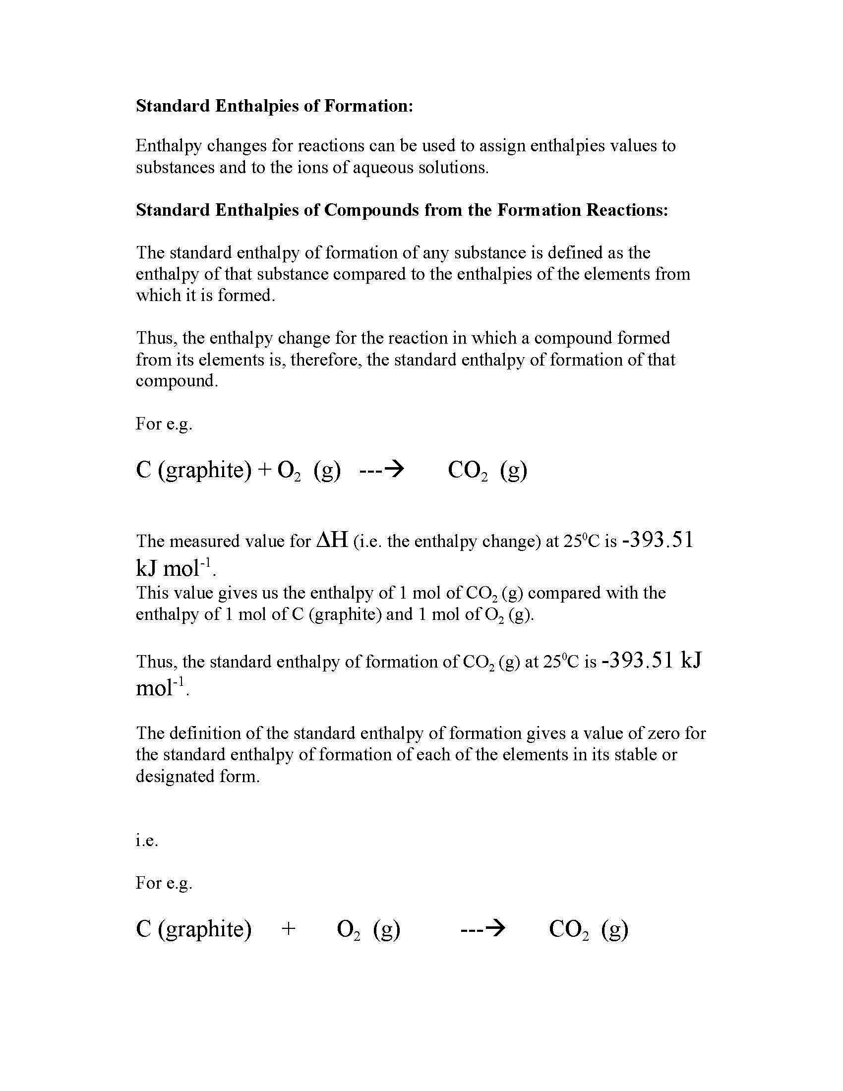Physical Chemistry I