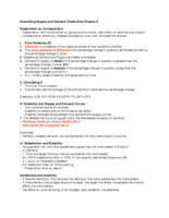 Econ 201 Lecture Notes