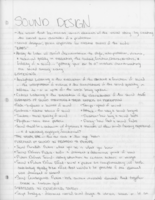 Sound Design & Sound Effects