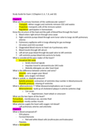 Study Guide for Exam 2